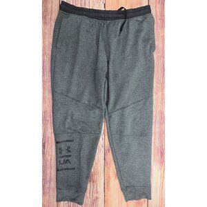 Under Armour Mens ColdGear Loose Fit Gray Polyester Joggers XL